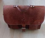 Leren schooltas, Sieraden, Tassen en Uiterlijk, Tassen | Schooltassen, Ophalen, Minder dan 30 cm, Bruin, Aktetas of Boekentas