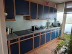 Gratis complete keuken zonder apperatuur, Huis en Inrichting, Keuken | Complete keukens, Ophalen, Gebruikt, Blauw, Overige typen