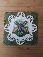 Stans kaart opleg met 3d plaatje kikker met regenboog, Ophalen of Verzenden, Nieuw, Overige thema's