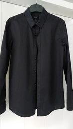 WE FASHION blouse zwart maat 158/164 ZGAN, Overhemd of Blouse, Ophalen of Verzenden, Zo goed als nieuw, Jongen