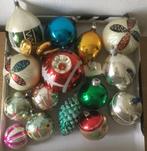 Vintage glas kerstballen 17 st. Kerkje Fluitje KOOPJE, Verzenden, Gebruikt