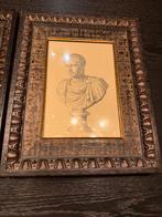 3x schilderijen van Eichholtz, Ophalen of Verzenden, Zo goed als nieuw, Hout, Minder dan 50 cm