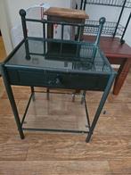 Zwart tafeltje nachtkasje gratis, Tuin en Terras, Overkappingen, Ophalen, Gebruikt