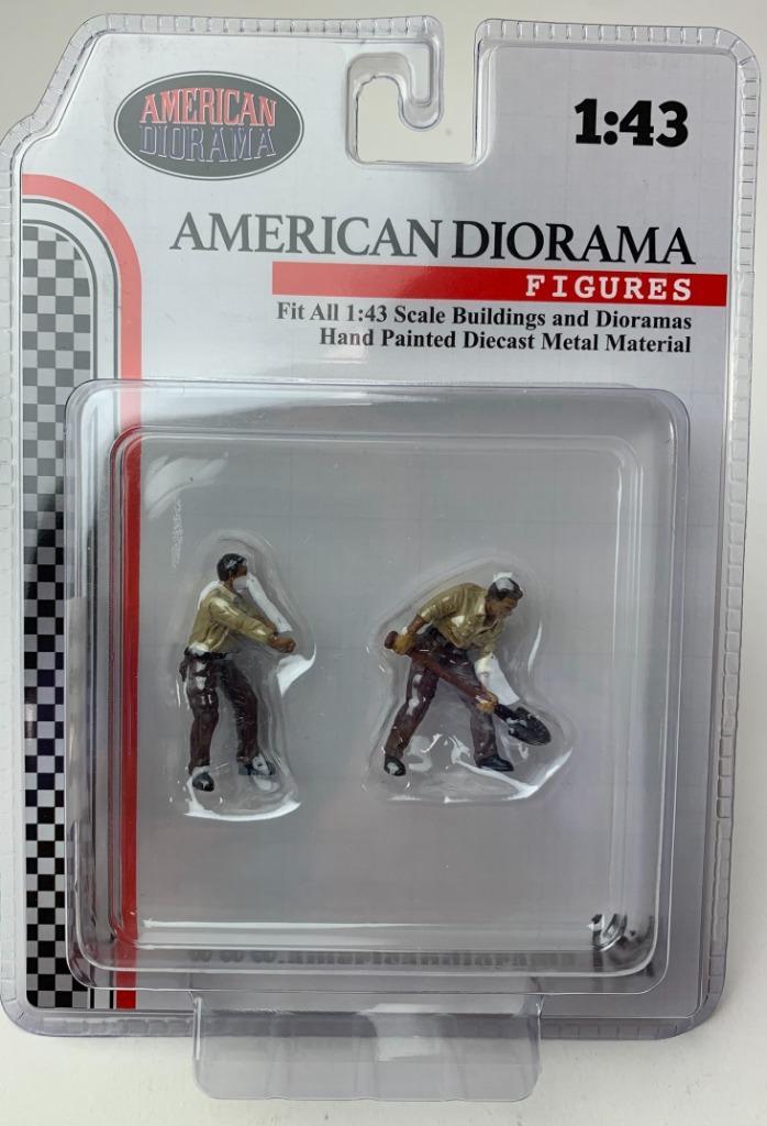 Mechanic Crew 4x4 Camel Trophy Metal Figures set no 2, 1/43, Hobby en Vrije tijd, Modelauto's | 1:43, Nieuw, Auto, Overige merken
