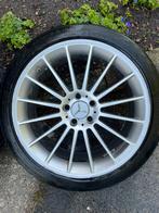 Mercedes 19 inch velgen 5x112 naaf 66,6 et 45, Gebruikt, 235 mm, Zomerbanden, Ophalen
