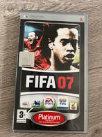 PSP met FIFA 07 - PlayStation Portable, Spelcomputers en Games, Spelcomputers | Sony PSP, Zwart, Ophalen of Verzenden, PSP, Gebruikt