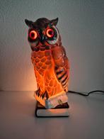 Porseleinen Uil tafellamp en voor geurolie, Antiek en Kunst, Antiek | Lampen, Ophalen