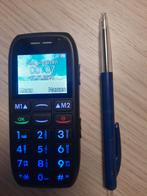 Senioren telefoon alleen opgestart, nooit gebruikt, Ophalen of Verzenden, Zo goed als nieuw, Geen camera, Inklapmodel