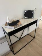 Marble console, Huis en Inrichting, Tafels | Sidetables, Ophalen, Zo goed als nieuw, 25 tot 50 cm, Rechthoekig