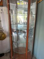Stijlvolle Vitrinekast, Ophalen, Met deur(en), Glas, 50 tot 100 cm