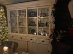 Landelijk witte buffetkast, Ophalen, Gebruikt, 100 tot 150 cm, Met lade(s)