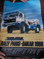 Oude Parijs dakar Daf posters, Ophalen of Verzenden, Gebruikt, Auto's