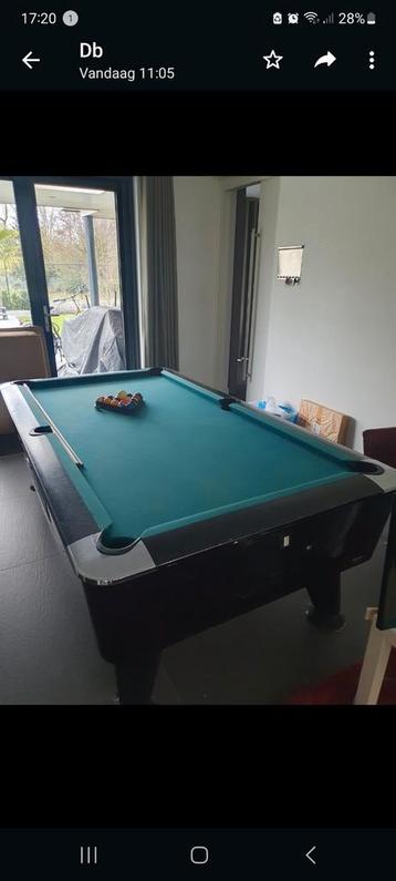 Professionele Pooltafel - Goed Onderhouden! beschikbaar voor biedingen