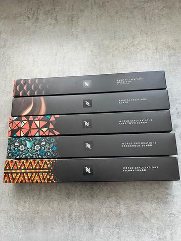 Original Nespresso Capsules - 5 x Lungo/ Barista Pakket beschikbaar voor biedingen