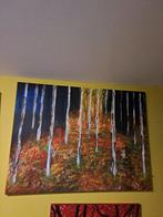 acryl op doek, Ophalen