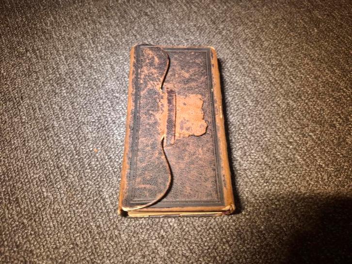Antieke Bijbel (1618/1881/1867) met Gouden Bladsnede, Antiek en Kunst, Antiek | Boeken en Bijbels, Ophalen of Verzenden