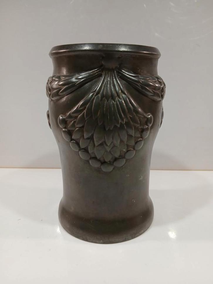 Art Nouveau  Vaas Mogens Ballin - Denemarken, Antiek en Kunst, Antiek | Vazen, Ophalen of Verzenden