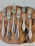 6x Verzilverde vork - Wellner, Ophalen of Verzenden