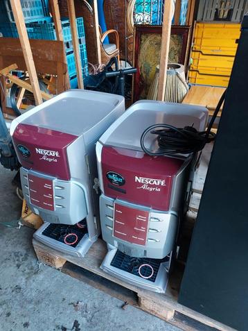2x Nescafe Alegria Koffiemachine beschikbaar voor biedingen