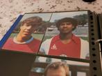 Marco van Basten spelerskaart gesigneerd Frank Rijkaard, Verzamelen, Ophalen of Verzenden, Gebruikt, Ajax, Spelerskaart