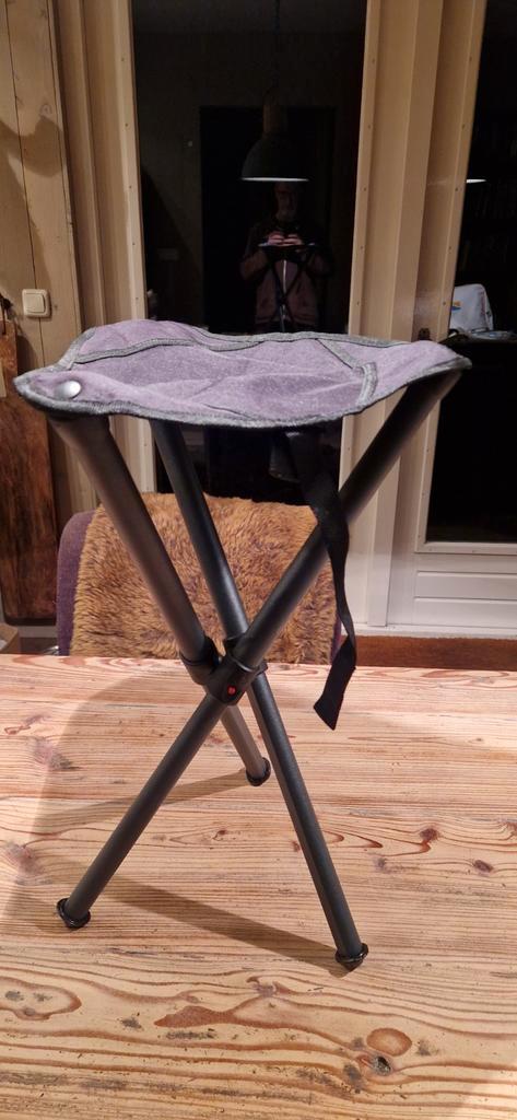 Walkstool Basic 50cm - Driepoot Kruk, Caravans en Kamperen, Kampeeraccessoires, Zo goed als nieuw, Ophalen of Verzenden