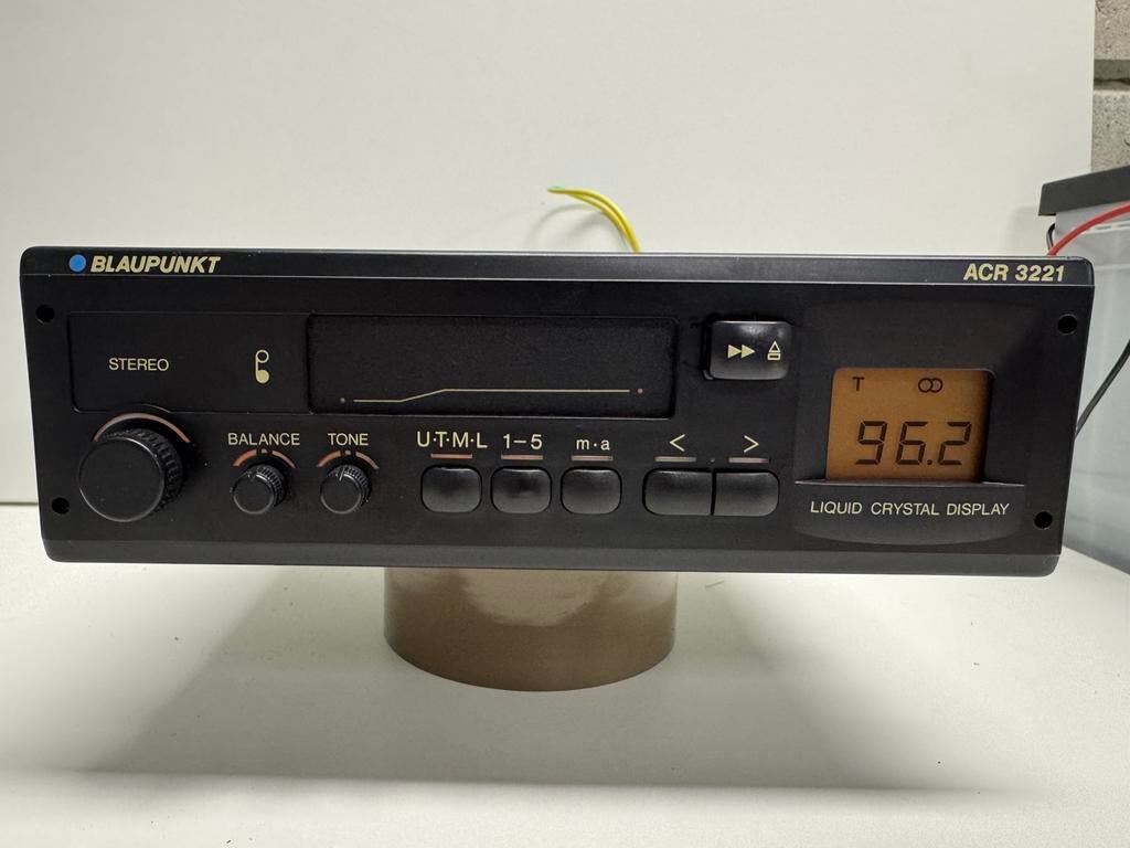 Blaupunkt ACR 3221 Autoradio (1990) – Super mooi, Ophalen of Verzenden, Zo goed als nieuw