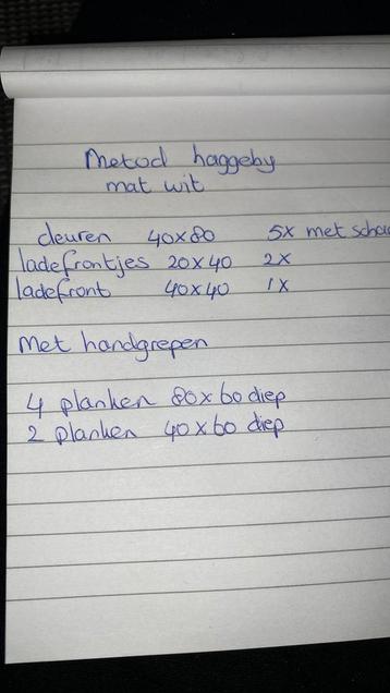 FRONTJES en planken voor Metod kastjes en lades IKEA - afbeelding 5