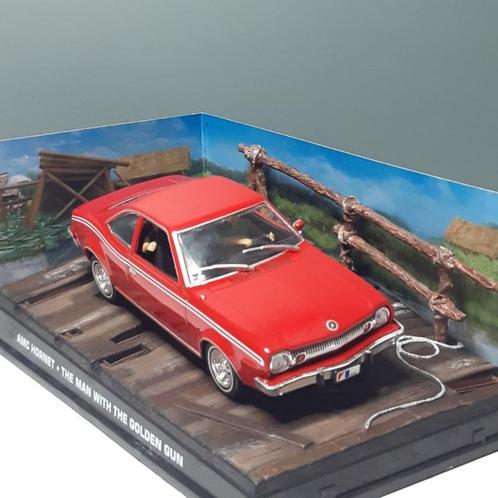 AMC Hornet - James Bond 007 nr 28, Hobby en Vrije tijd, Modelauto's | 1:43, Zo goed als nieuw, Auto, Universal Hobbies, Ophalen of Verzenden