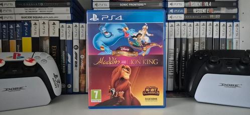 Disney Classic Games : Aladdin and The Lion King (PS4), Spelcomputers en Games, Games | Sony PlayStation 4, Zo goed als nieuw