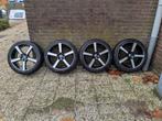 Volvo Midir velgen met Z.G.A.N. winterbanden, Auto-onderdelen, Banden en Velgen, 18 inch, Gebruikt, Banden en Velgen, Personenwagen