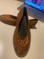 Nieuwe bruine textiel schoentjes, Bruin, Nieuw, Ballerina's, Ophalen of Verzenden