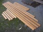 MASSIEF eiken plinten 20 mm dik, Doe-het-zelf en Verbouw, Plinten en Afwerking, Ophalen, Gebruikt, Eiken, 250 cm of meer