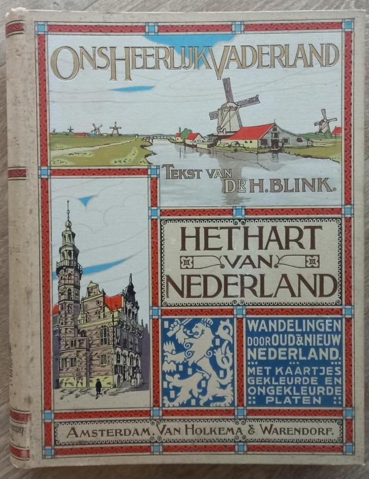 Ons Heerlijk Vaderland (4 delen 1905 - 1908), Antiek en Kunst, Antiek | Boeken en Bijbels, Ophalen of Verzenden