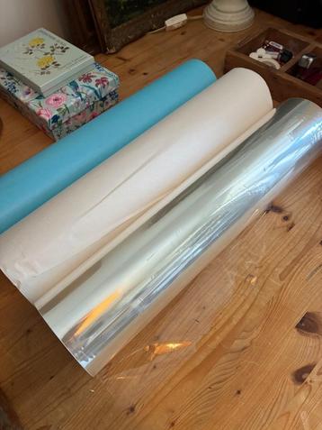 Restant cellofaan inpakfolie 60cm  beschikbaar voor biedingen
