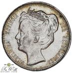 Nederland 25 Cent 1903 - UNC, Zilver, 25 cent, Ophalen of Verzenden, Koningin Wilhelmina