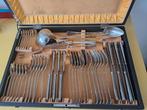 Bestekset (48-delig), alpaca verzilverd ca. 1920, Antiek en Kunst, Antiek | Bestek, Ophalen