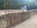 Betongaas, betonmat, bouwstaal, 8 / 10 mm, 10 m2, Doe-het-zelf en Verbouw, Metalen, Ophalen, IJzer