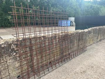 Betongaas, betonmat, bouwstaal,10 mm, 10 m2 beschikbaar voor biedingen