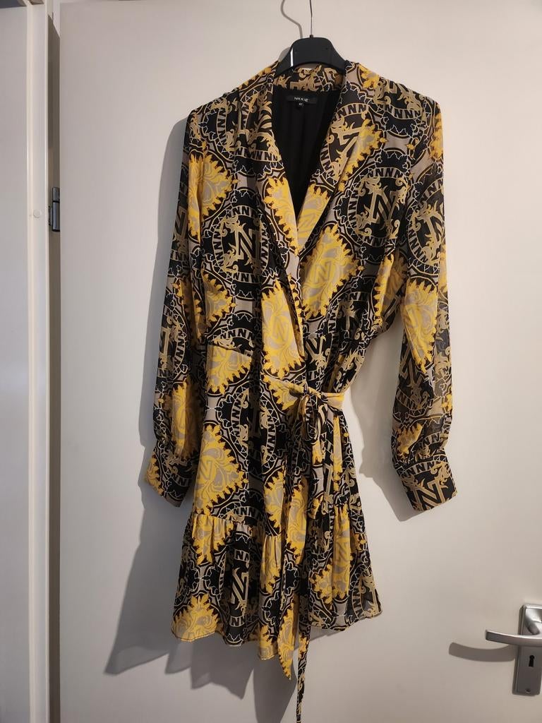 Nikkie jurk, Zwart, Maat 46/48 (XL) of groter, Ophalen of Verzenden, Zo goed als nieuw