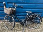 Batavus 28 inch - Zwart met Mand, Fietsen en Brommers, Ophalen, Gebruikt, Versnellingen