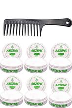 Abzehk Matte Hair Styling Wax 6 Stuks + Gratis Styling Kam, Ophalen of Verzenden, Nieuw, Gel, Wax, Haarlak of Mousse