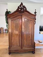 Antieke kuif-, linnenkast, Antiek en Kunst, Antiek | Meubels | Kasten, Ophalen