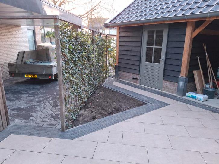 Keramische terras tegels 40x80x3 50 stuks, Tuin en Terras, Tegels en Klinkers, Nieuw, Terrastegels, Keramiek, Ophalen