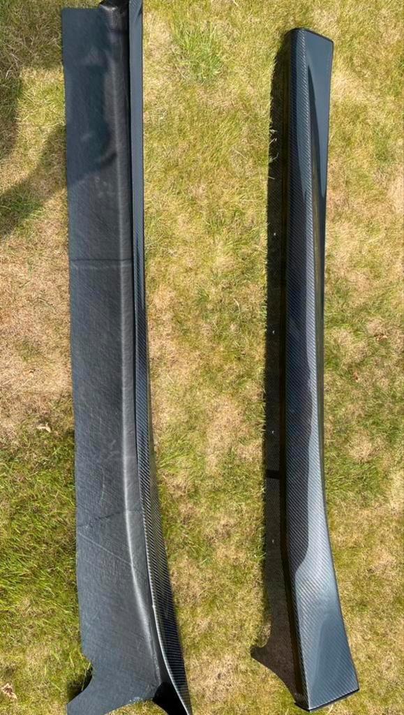 Carbon Sideskirts Porsche 997, Auto-onderdelen, Carrosserie en Plaatwerk, Achterklep, Porsche, Voor, Ophalen