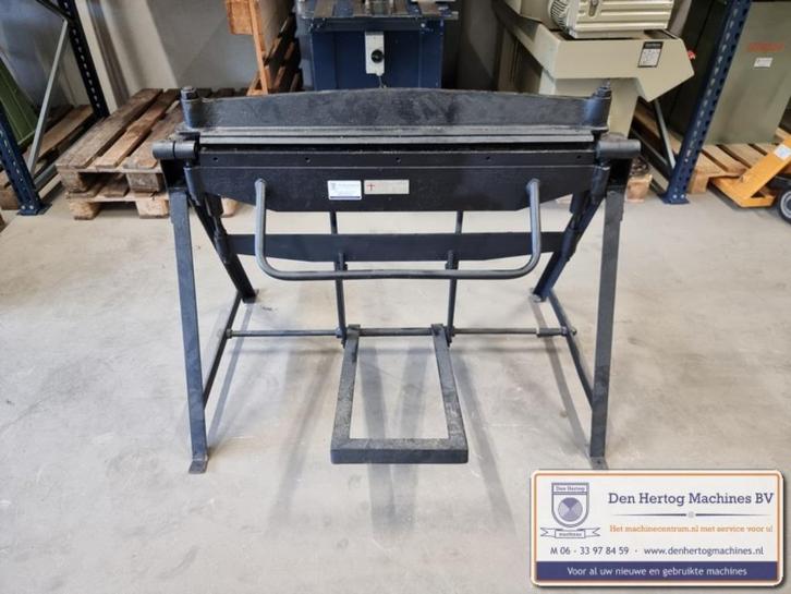 JORG 1020x1mm voetklemming zetbank zetbanken gebruikte JORG, Doe-het-zelf en Verbouw, Gereedschap | Overige machines, Gebruikt