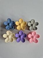 Set van 6 bloem haarclips schattige kleuren – opruiming, Kinderen en Baby's, Kindermode-accessoires, Ophalen of Verzenden, Nieuw