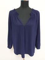 Top3 - Donkerblauwe Bellamy blouse maat L (1), Ophalen of Verzenden, Zo goed als nieuw, Maat 38/40 (M), Blauw