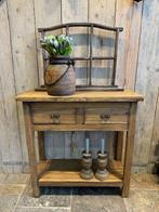 Sidetable teakhouten 80 cm, Huis en Inrichting, Kasten | Ladekasten, Ophalen, Nieuw, 3 of 4 laden, Minder dan 100 cm