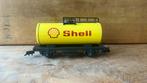 Fleischmann Shell ketelwagen – H0 schaal (1:87) metalen tank, Gelijkstroom, Fleischmann, Wagon, Ophalen of Verzenden