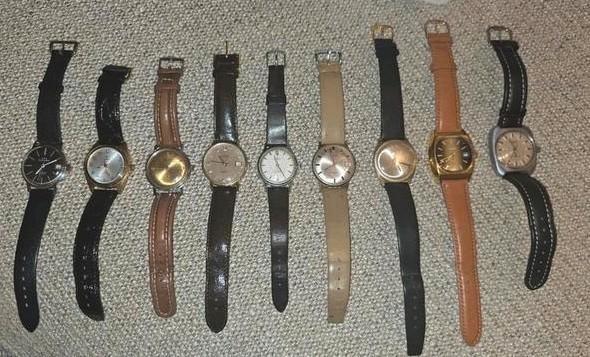 Verzameling mechanische en automatische horloges vintage, Sieraden, Tassen en Uiterlijk, Horloges | Heren, Gebruikt, Overige merken